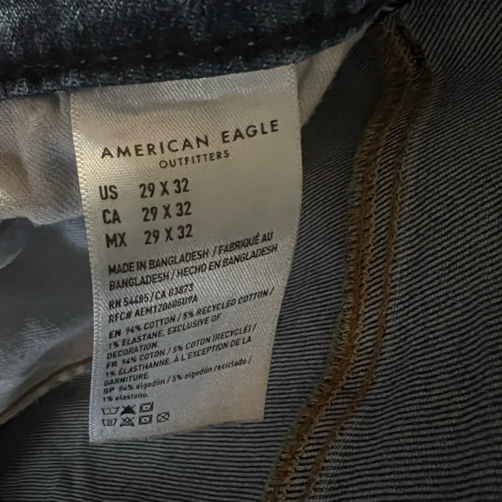 Mens American Eagle Bootcut Jeans 29x32 - Picture 2 of 4
